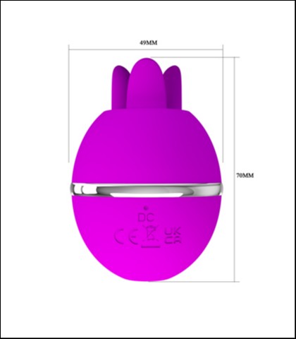 Stimulator klitorisa gemini ball