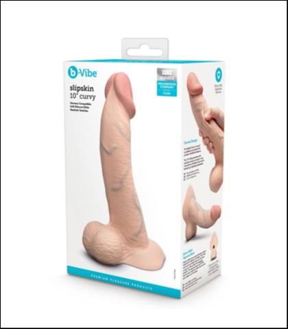 B-VIBE SLIPSKIN CURVY 25CM