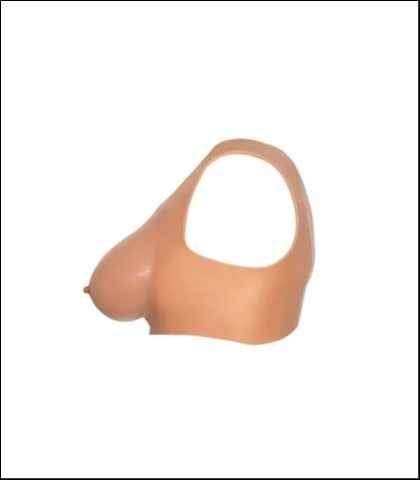 Vestacke grudi wearable breasts top with d cup