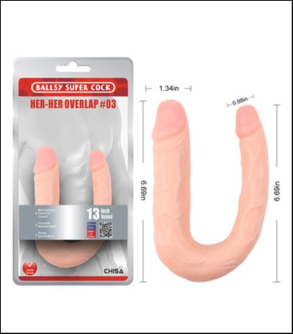 Dupli dildo 33cm