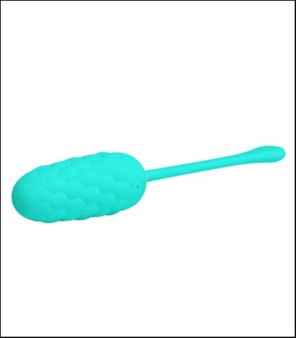 Silikonsko vibro jaje marina - tirkizna boja