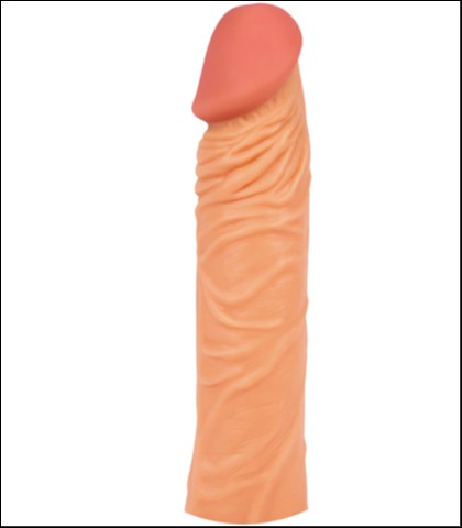 Realistična navlaka za penis 18.5cm
