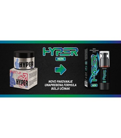 Hyper men 30 ml krema za muskarce