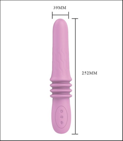 Silikonski vibrator "susie"