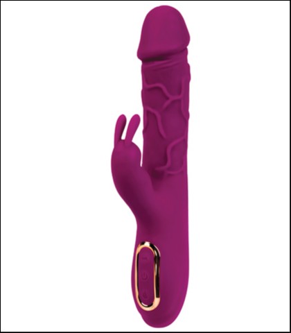Vibrator sa zagrevanjem helios pink