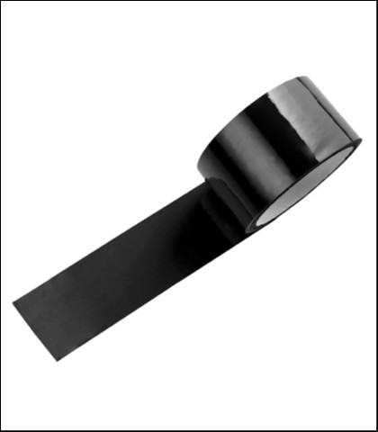 Crna bondage traka - black bondage tape 15m