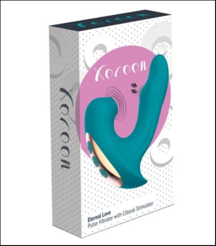 Vibrator za trostruku stimulaciju "xoroon"