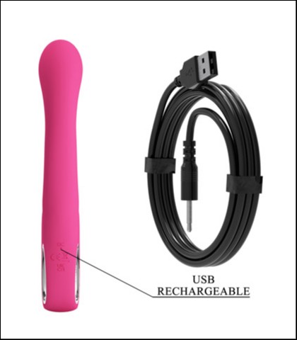 Silikonski vibrator u roze boji - novak