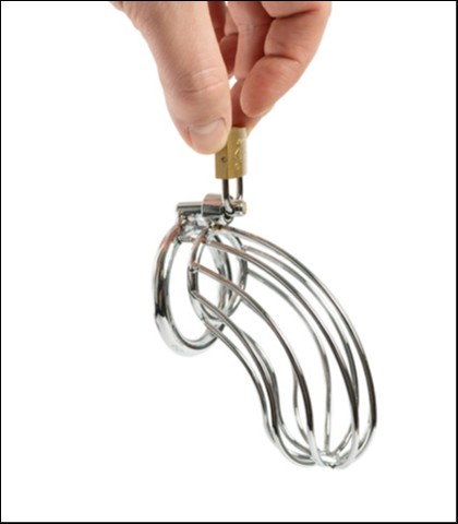 Kavez za penis od nerđajućeg čelika 2 fantasy fetish