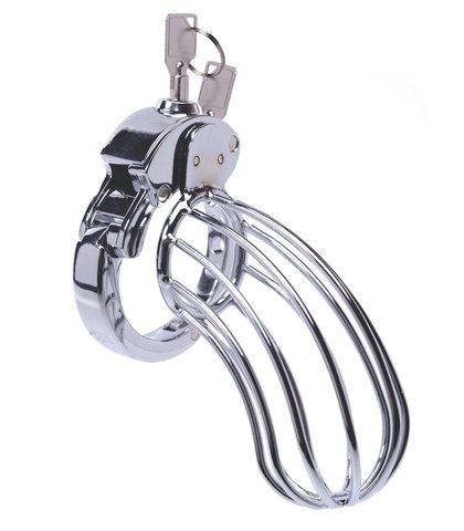 Stainless steel cock cage 2 kavez za penis advanced locking mechanism