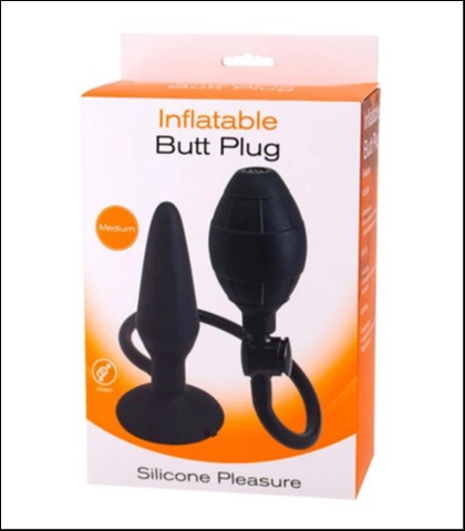 ANALNI DILDO NA NADUVAVANJE 15CM M