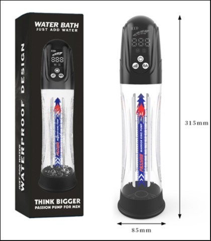 Automatska pumpa za penis warrior king pump + hyper man
