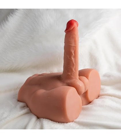 Peel torzo sa dildom koji se pomera