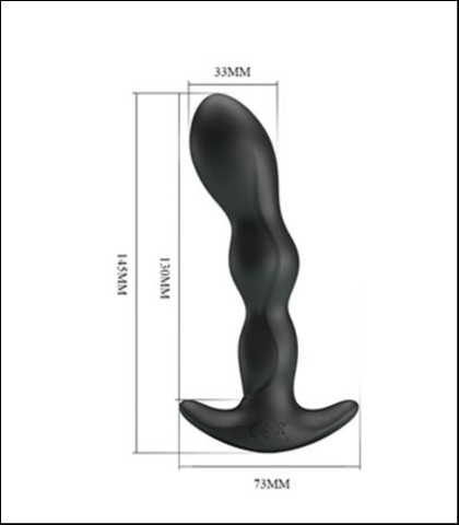 Vibrirajuci analni plug
