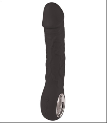 Silikonski vibrator prometheus black