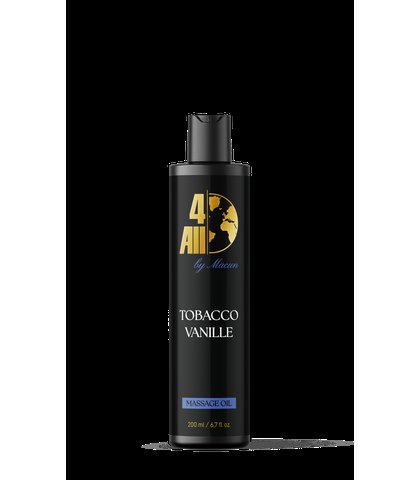 4ALL TOBACCO VANILLE MASSAGE OIL 200ML