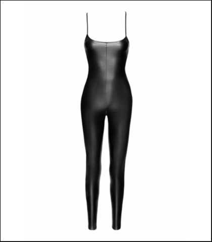 Seksi kombinezon sa otvorenim ledjima - noir