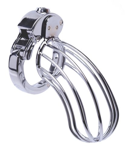 Stainless steel cock cage 2 kavez za penis advanced locking mechanism