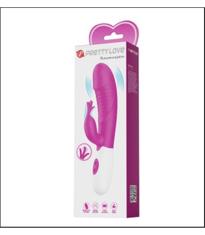 SILIKONSKI MEKANI VIBRATOR - ROZE - RASMUSSEN